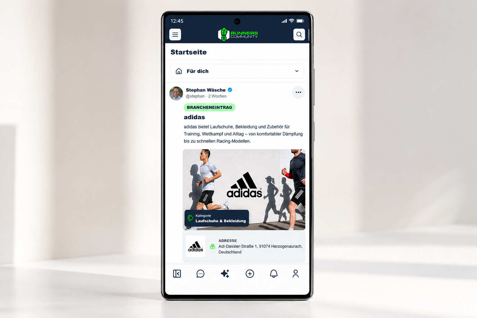 Runners Community als App